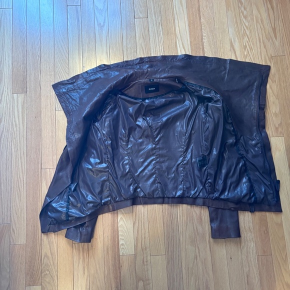 Rudsak Leather Jacket, Brown, Size Small - Picture 12 of 15